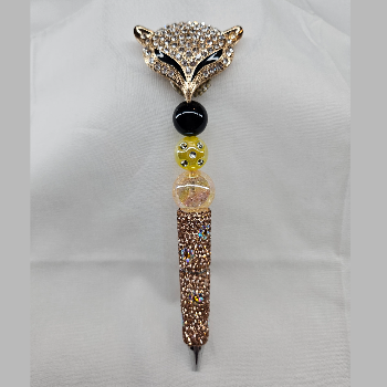 Gold Red Allen crystal pen