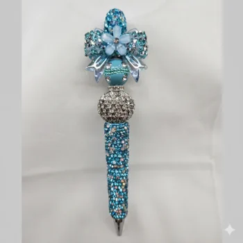 Blue Flower Pen